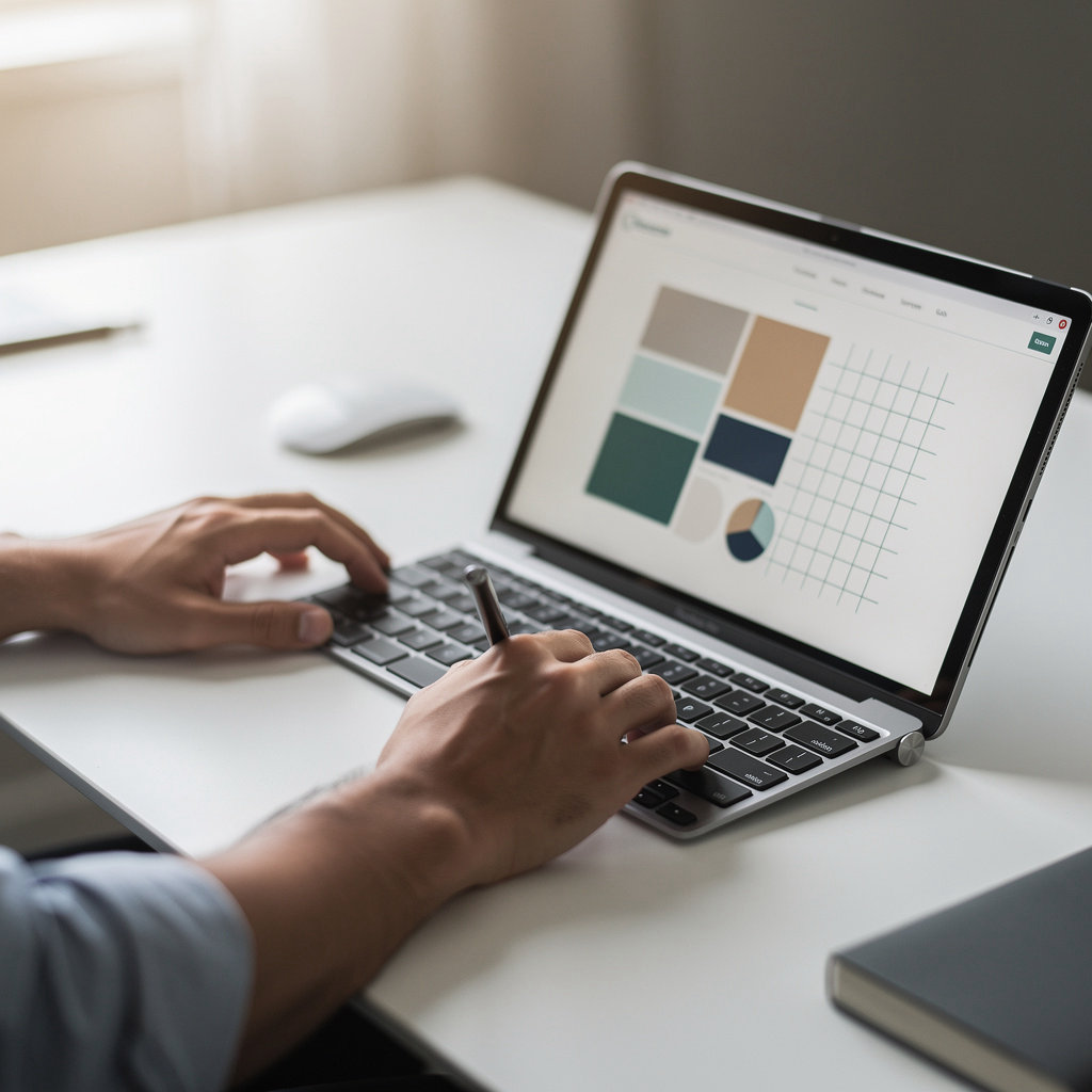 The Beacon San Diego web design team collaborating on a modern website project for a San Diego business
